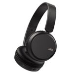 JVC Casque sans Fil Supra-aural, 3 Modes sonores(Basse/Clair/Normal), 35H d'autonomie, Léger, Structure pivotante et Pliable à Plat, Connexion Multipoint, Bluetooth, HA-Z37W-B (Noir)