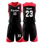LAIFUPersonnalisé Maillots De Basketball Homme Ensemble Tenue Basket Enfant et Court pour garçons