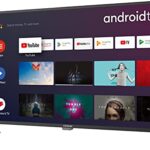 LINSAR 40FHD22A 40 Pouces FHD LED TV, Android Google Smart TV, Chromecast intégré, Triple Tuner DVB S2/T2/C/CI+, Diffusion Rapide avec Wi-FI, Bluetooth, USB, HDMI