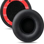 Link Dream Coussinets d'oreille pour Beats Solo 3, Coussinets de Rechange en Mousse à Mémoire de Forme, Coussinet Casque de Remplacement en Supression de Bruit pour Beats Solo 2 Solo 3 (Noir)