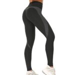 LitthingPantalons de Sport pour Femmes, Pantalons de Sauna Amincissants, Leggings Anti-Cellulite pour Femmes Fitness Push Up, Leggings de Yoga avec Poches pour Le Yoga