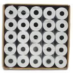 Lot de 50 rouleaux de papier thermique compatible TPE Ingenico iWL220 pour cartes de crédit Rouleaux de papier pour terminal de paiement électronique