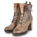 MUSTANGFemme 1336-526 Bottine, Taupe, 38 EU
