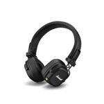 Marshall Casque Bluetooth supra-auriculaire Major IV, écouteurs sans fil, pliables, autonomie sans fil de plus de 80 heures, noir