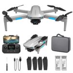 NMY Drone Avec Caméra 4k GPS, Transmission En Direct 5G WiFi FPV, 40 Minutes De Vol Avec 2 Batteries, Moins de 249g，Drone Avec Moteur Brushless, Plusieurs Modes De Vol, Adapté Aux Débutants