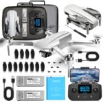 NMY N300 GPS Drone Avec Caméra 4k, 1KM de Portée de Télécommande, 40 Minutes De Vol Avec 2 Batteries, Drone Télécommandé Avec Moteur Brushless, Plusieurs Modes De Vol, Adapté Aux Débutants