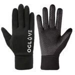 OGLOVEGants de Sports Thermiques Imperméables pour Enfants, Gants De Sport a Ecran Tactile pour Le Football, Le Rugby, Le Vélo De Montagne, Le Cyclisme, la Course, Hockey sur Gazon et Plus