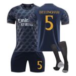 OverstepAMaillot de Foot,No.5 Bellingham,No.7 Vinicius jr,Football Ensemble Garçons/Adultes Entrainement T-Shirt et Short avec Chaussettes