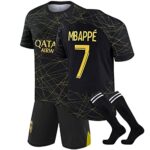 OverstepAPáris Maillot Enfant de Football 22/23 Soccer Jersey, Maillot Domicile/Extérieur, Ensemble Enfant et Adultes, Garçon Vêtements de Football Extérieur avec Chaussette