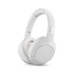 Philips Audio TAH8506WT Casque Supra-auriculaire sans Fil à réduction de Bruit, Noise Cancellation Pro, Casque sans Fil pour Adultes, avec Micro, Bluetooth, autonomie de 60 Heures, Blanc, léger