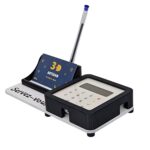 Présentoir Terminal SumUp Air Bois Noir/Blanc, Porte-Cartes Intégré, Idéal Artisans & Commerçants