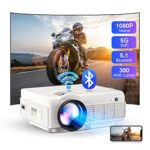 Projecteur, YEZMEK Videoprojecteur 15000 Lumen Natif 1080P Full HD 5G WiFi Bluetooth, Mini LED Projecteur 4K Supporté, Portable Rétroprojecteur Compatible avec TV Stick Smartphone & Tablette HDMI USB
