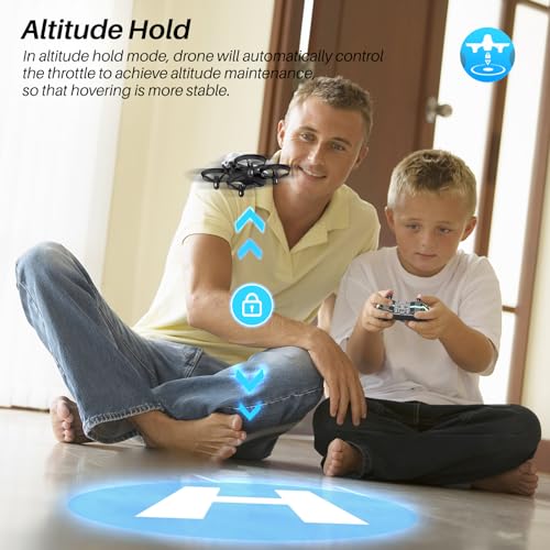 SIMREX X700 Drone with 720 HD Camera, WiFi FPV Live Video, 6-Axis RC Quadcopter, Altitude Hold & Headless Mode, Optical Flow Positioning, One Key Take Off/Land App Control with 360°Flip for Beginners – Image 4