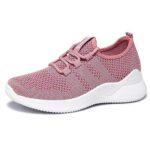 SSERHEHKFemme Chaussures de Course Fitness Sport Running Slip on Outdoor Walking Legere Respirante Baskets Mode Confortables Sneakers 35 EU-41EU