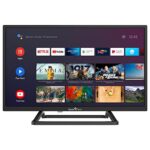 Smart Tech 32HA10V3 TV HD LED SMART ANDROID 9.0, 32 pouces (80cm) ,Quad Core, 1.5G/8G,DVB-T2/C/S2,H.265 ,Dolby Audio,2T2R Wi-Fi,Bluetooth,Google Assistant,Netflix/YouTube/Prime Video,HbbTV