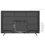 Smart-Tech TV LED 4K UHD 43' (109 cm) 43UV10V1 Smart TV VIDAA - Molotov, Netflix, Prime Video, Canal+, Disney+, Youtube - 3xHDMI - 2xUSB - PVR - Mode Hotel