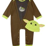 Star WarsDors Bien et Chapeau Ensemble Bébé Garçon The Mandalorian Baby Yoda