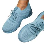 SusenstoneHomme Femme Chaussures De Course Sport Running Mesh Respirantes Confortable Léger Basket Basse Pas Cher Chaussures A Lacets Casual Sneakers