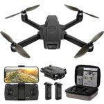 TEEROK T18 Drone Moteur Sans Balais avec Caméra pour Adultes,5GHz WIFI 1080P HD Caméra Drone FPV, Résistance Vent Classe 4 & Flux Optique, Drones RC Quadcopter pour Débutants et Enfants, 30 Mins Vol