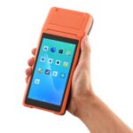 Terminal de point de vente,mewmewcat Ordinateur de poche PDA tout-en-un Imprimante PDA intelligente Imprimantes portables sans fil Fonction de terminal de paiement intelligente Fonction de communicat