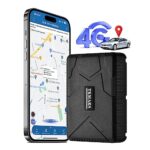 Traceur GPS Voiture 4G TK915 Étanche IP65 Aimant Antivol Multiples Alarmes Suivi en Temps Réel Aucune Restriction Géographique Tracker GPS pour Moto Camping-Car Bateau