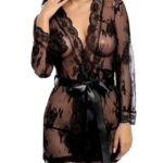 Tuopuda Femme Lingerie Sexy Lace Night Dress Suit Pajama Plus Size Bathrobe G-String Ensemble Lingerie