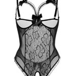 TuopudaBodys Sexy Femmes sous-vêtements Babydolls Nuisettes Ensemble de Lingerie Dentelle Erotique Combinaison Chemises de Nuit Sleepwear Underwear Ensemble Lingerie