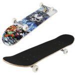 Vendeur pro Skateboard Deck Complet -Planche À roulettes -Motif de Crâne pour Unisex