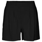 Vero ModaVMJESMILO HW Shorts WVN GA Noos, Noir, L Femme