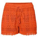 Vero ModaVmhoney WVN Short en Dentelle Femme