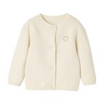VertbaudetCardigan Broderie dorée Coeur bébé Basics