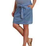 VertbaudetJupe en Jean de Grossesse avec Ceinture