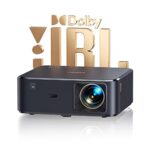 Videorojecteur WiFi Bluetooth Intelligent, YABER K2s Projecteur FHD 1080p, Dolby Audio, Son par JBL, 800 lumens ANSI, NFC, Autofocus, 4K Supporté, Dongle TV intégré avec Plus de 7000 Applications
