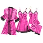 WWricottaLingerie Femme Sexy Ensemble - Nuisette Sexy Femme Sensuelle Lingerie Nuisette Babydoll Pyjama JarretièRe Combinaison Femme Sexy Night Wear Sleepwear Dentelle Intimes Sexy