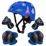 Wdmiya Casque Vélo Enfant Filles Garçons Casques Enfants 2-6 Ans Casque Ajustable Ptotection pour Cyclisme Roller Skateboard Scooter Trottinette Dinosaur