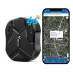 Winnes Traceur GPS Voiture 4G TK905B Magnétique Tracker GPS étanche Antivol avec Batterie Rechargeable 10000mah Localisation en Temps réel pour Voiture Moto Vélo Valise par SMS/APP/PC