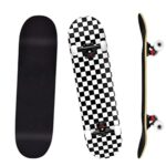 YUDOXN Skateboard Complet, 80 * 20（cm） Skateboard 7 Couches en Bois d'érable avec roulements ABEC-7 Planche de Skateboard pour Adolescents Adultes débutants Filles garçons Enfants.