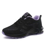 ZPAWDHFemme Air Baskets Chaussures de Sports Outdoor Shock Absorbing Running Fitness Léger Sneakers
