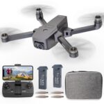le-idea Drone Camera 4K, IDEA36 GPS Drone Professionnel Drone avec Camera, Moteur sans Balais, Follow Me, Retour Intelligent, 5GHz Transmission, 36 Minutes D'autonomie de Vol avec 2 Piles