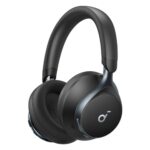 soundcore by Anker Space One Casque sans Fil Réduction de Bruit Active Adaptative, Réduction des Voix Humaine 2X Plus Efficace, ANC 40H, Contrôle app, LDAC Hi-Res Wireless Audio, Ajustement Confort