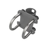 1 ensemble de support universel en U pour plat Starlink, support de serrage en U lourd, adaptateur de toit à mât pour tuyau de montage