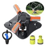 Arroseur de jardin automatique rotatif à 360 degrés avec connecteurs rapides