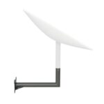 CHULIMAMAO Support mural pour antenne Starlink 6,3 cm/30 cm à l'extérieur pour une amélioration rapide du signal