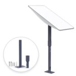 EDUP HOME Starlink Kit de montage Starlink pour kit Internet Starlink Satellite avec adaptateur de montage Starlink, compatible avec Starlink V2 et haute performance