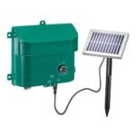 Esotec 101100 Kit complet d'arrosage/Système d'irrigation solaire complet avec 15 goutte-à-goutte Vert