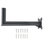 Fockety Kit de Montage Starlink, Support de Toit Starlink Robuste, Support de Poteau Starlink Extérieur, Support Mural Court Starlink pour Kit Internet Starlink Satellite, V2 Starlink