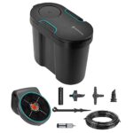 Gardena Aquabloom Solution d’arrosage Automatique Solaire avec réserve d'eau: jusqu'à 20 Plantes pour terrasse ou Balcon, arrosage Goutte à Goutte, 14 programmes d'arrosage (13301-20)