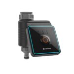 Gardena Commande d'arrosage Bluetooth, Noir/Gris/Turquoise/Orange