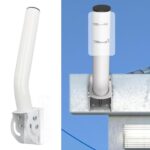 Kit Mât Montage sur Poteau en J D'Antenne Satellite Starlink, Support Mural Starlink, Installation sur le Toit Starlink, Kit Internet Starlink Satellite pour Antenne Parabolique V2