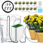 Kits d'arrosage Automatiques Goutte à Goutte, Systeme Arrosage Plante Vacances, Arrosage Automatique Interieur Balcon